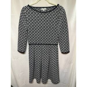 Max Studio Black Long-Sleeve Dress - Size Small